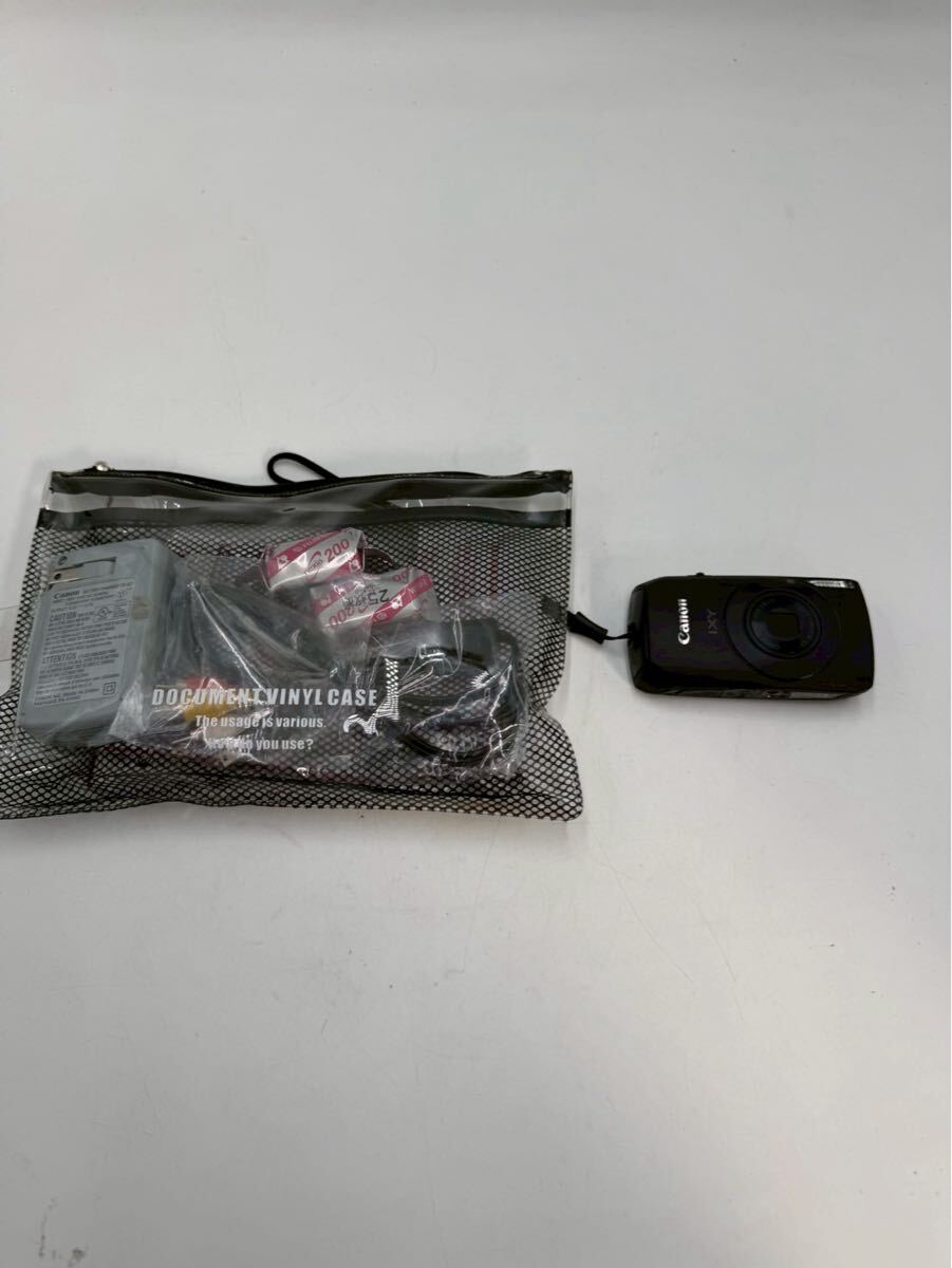 % Canon キャノン IXY 30S デジタルカメラ デジカメ ブラック