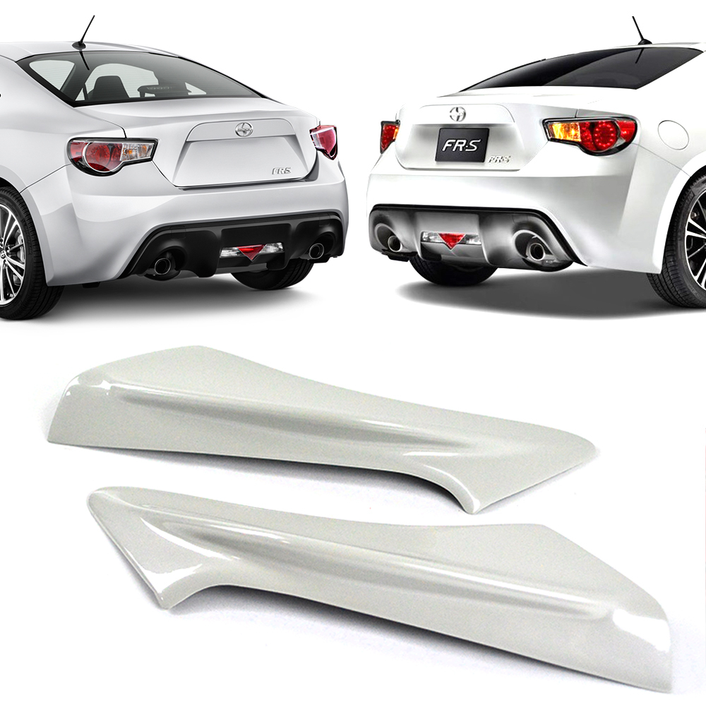 塗装対応 2012-2018 トヨタ 86 ZN6 FR-S BRZ リアトランク サイド スポイラー 左右2PCS 指定色塗装