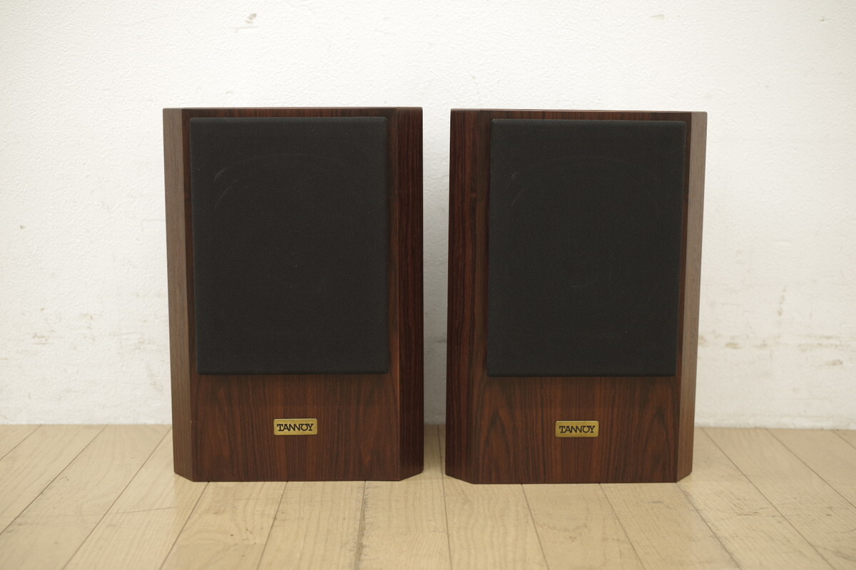 TANNOY タンノイ D100 Rosewood ローズウッド ペアスピーカー 2ウェイ 1スピーカー バスレフ ブックシェルフ型 オーディオ 音出確認済