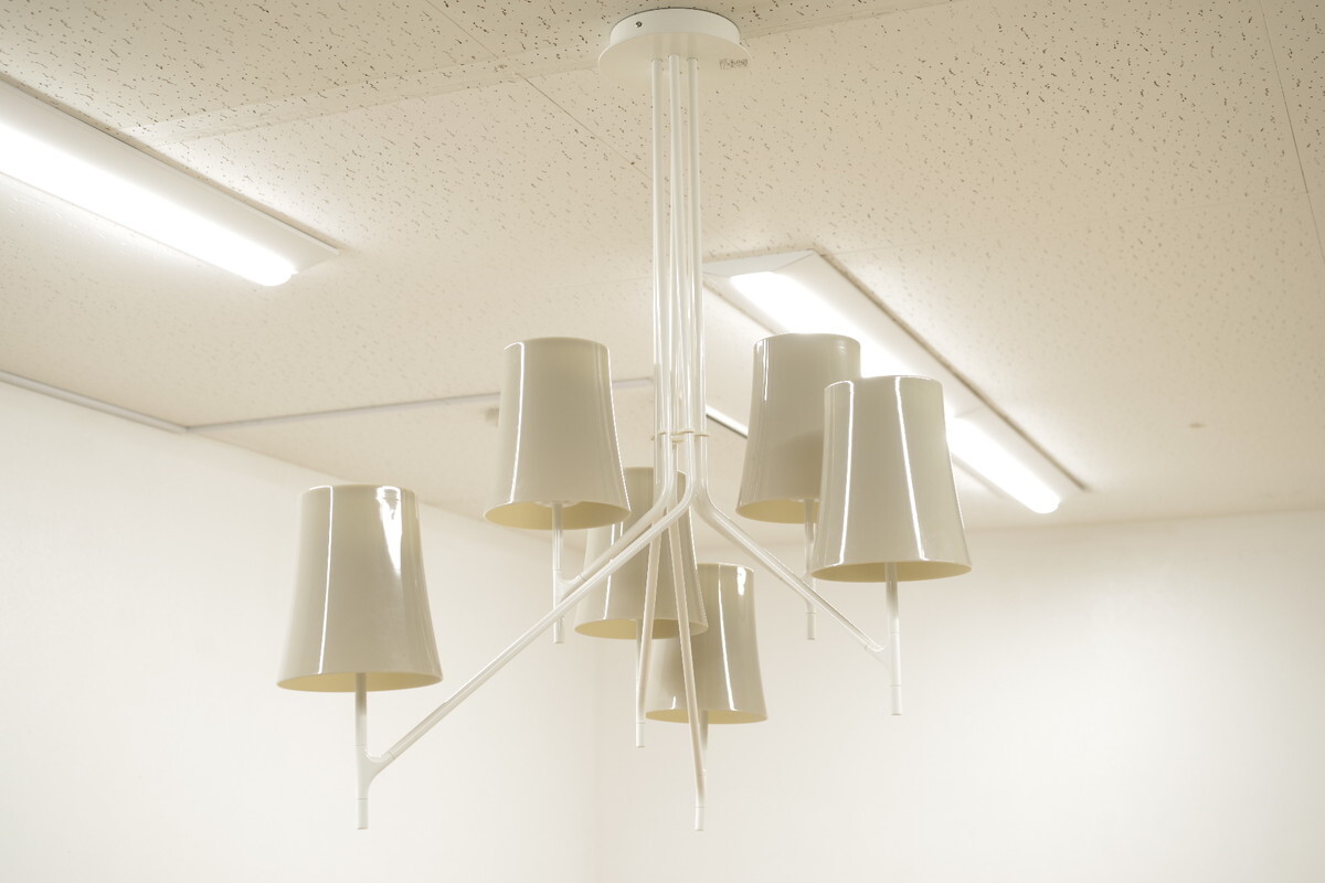 展示品 ヤマギワ取扱 FOSCARINI フォスカリーニ Birdie Ceiling シャンデリア 天井照明 E26 鳥 イタリア製 シンプル モダン デザイナーズ