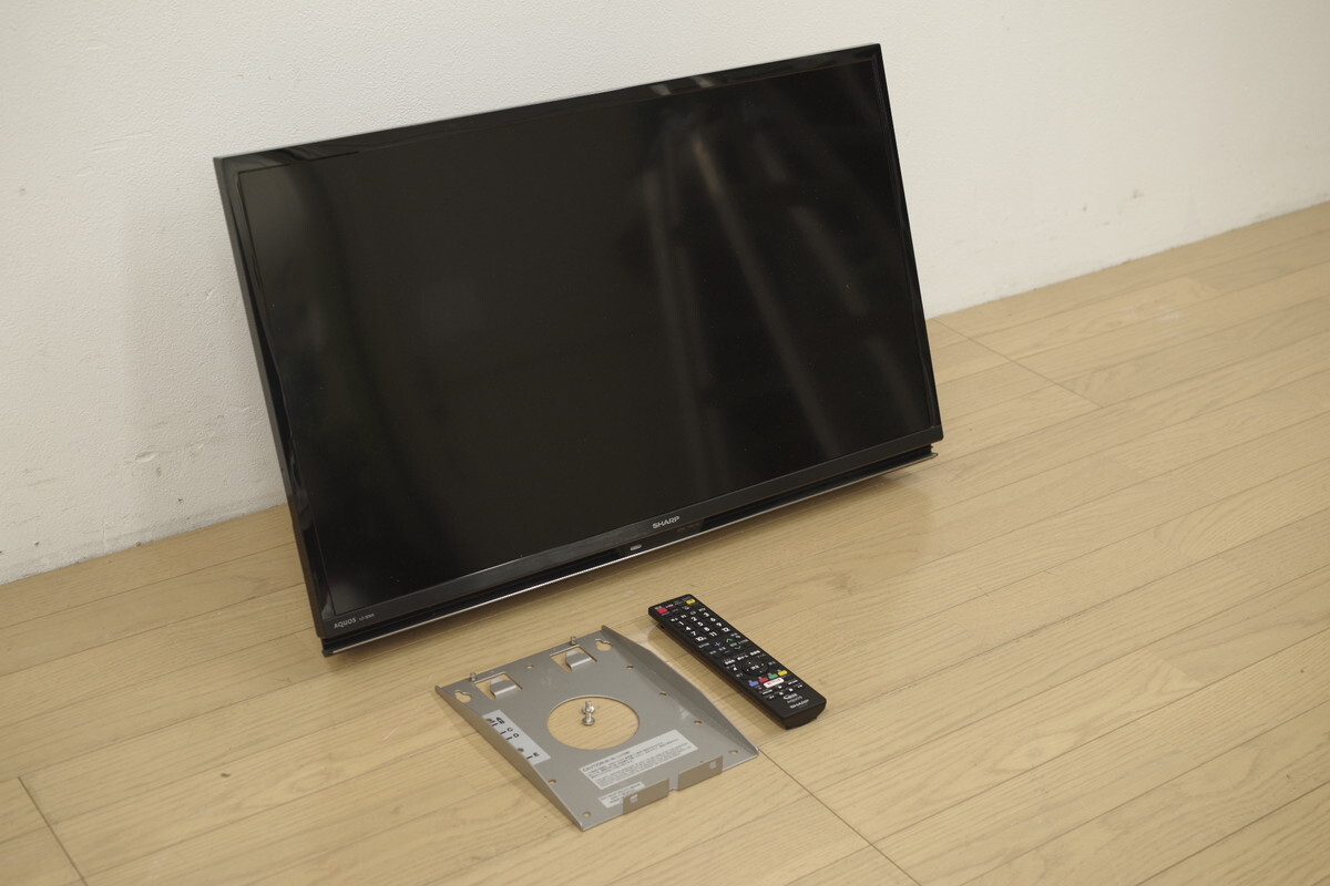 展示品 SHARP シャープ AQUOS アクオス LC-32W5 ハイビジョン液晶テレビ 32型 2017年製 壁掛金具 動作確認済