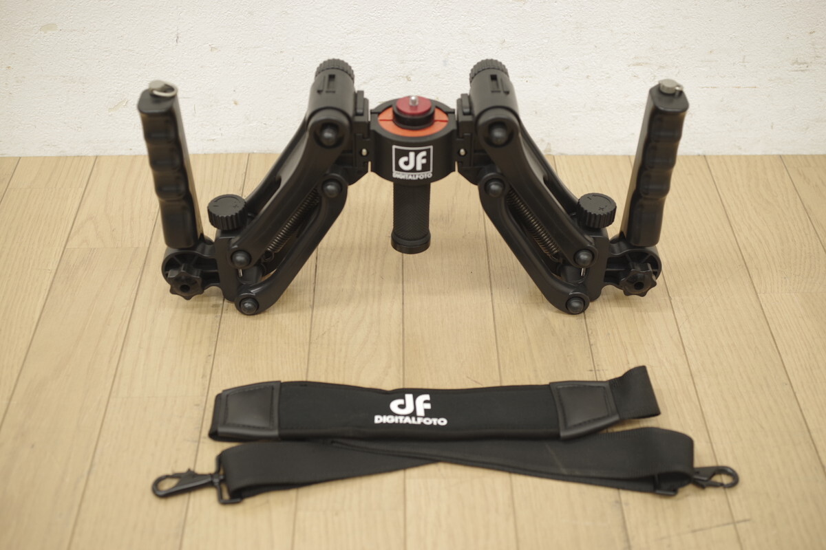 DIGITALFOTO デジタルフォト DH04 PRO 電動スタビライザー撮影 デュアルハンドグリップ 電動ジンバル対応