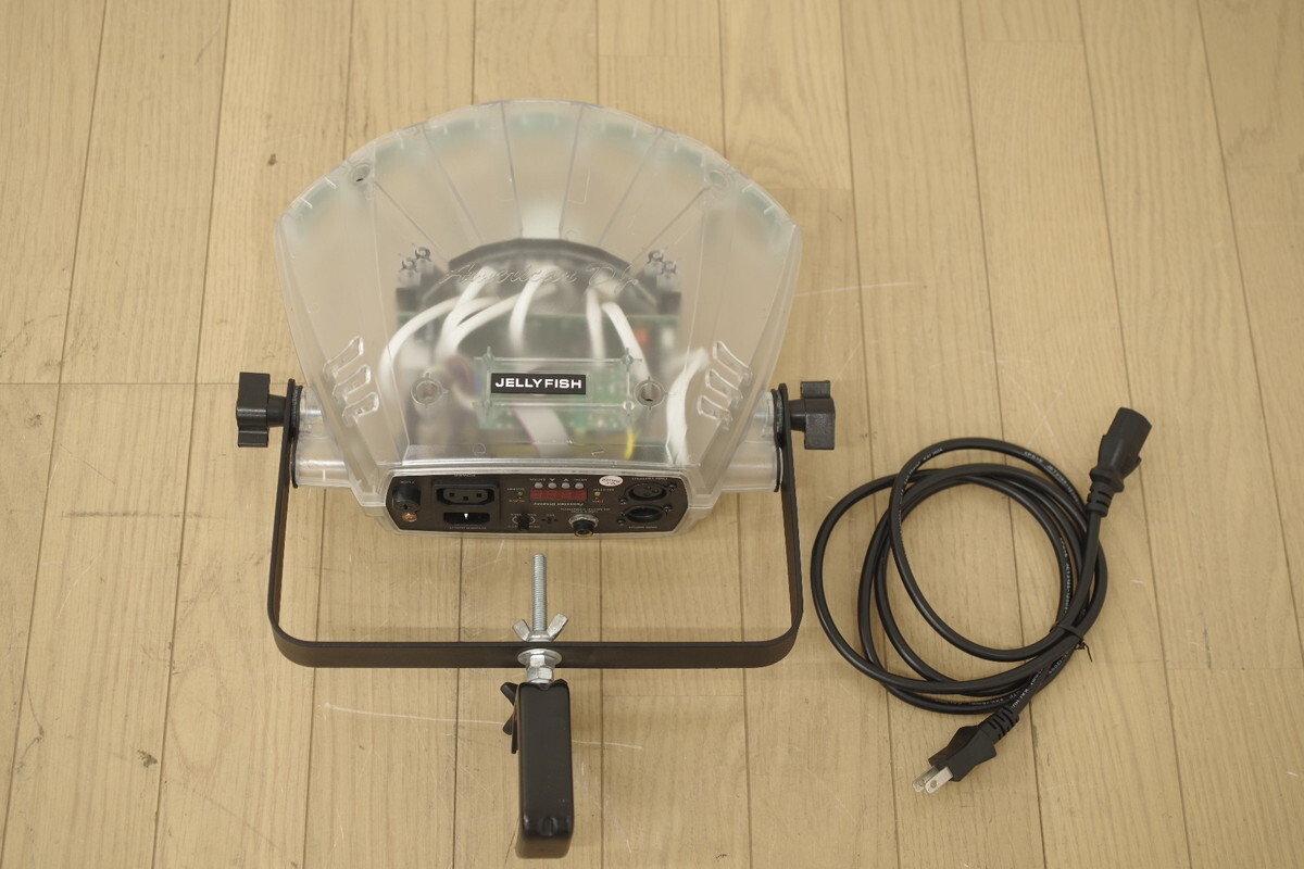 AMERICAN DJ アメリカンディージェイ JELLY FISH ライティング機材 ライブ イベント 固定金具付属 点灯確認OK 中古