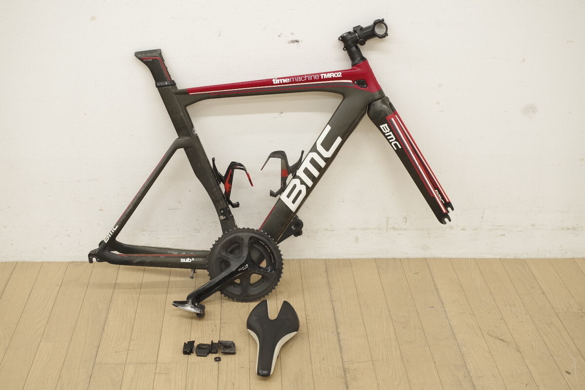 現状渡し BMC ビーエムシー TIMEMACINE02 TMR02 ロードバイク フレーム フォーク サイズ48 フルカーボン