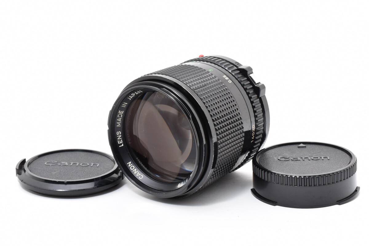 キヤノン Canon NEW FD 85mm F1.8 MF 単焦点 13700