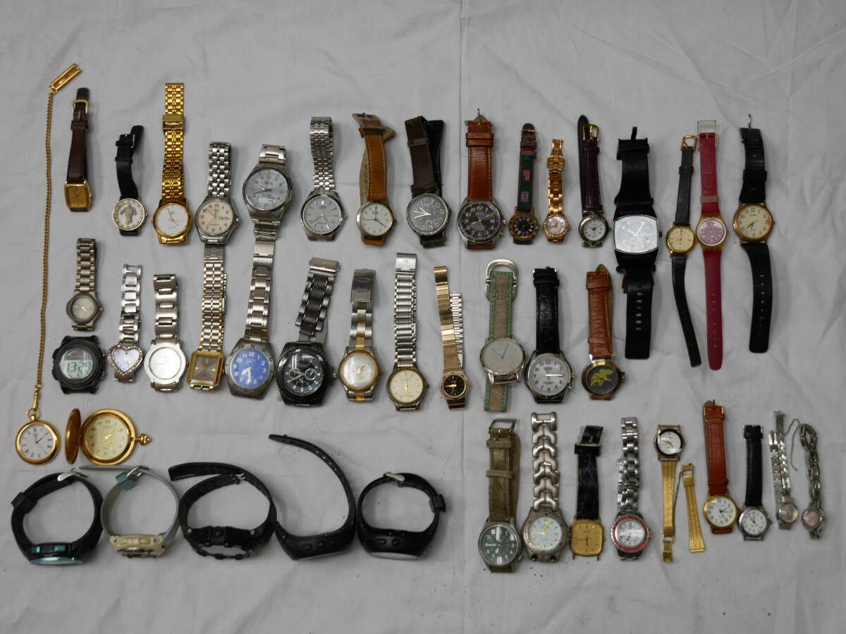 ③ 腕時計まとめ 約2.1kg citizen alba seiko diesel reguno casio クォーツ 手巻き デジタル 懐中時計