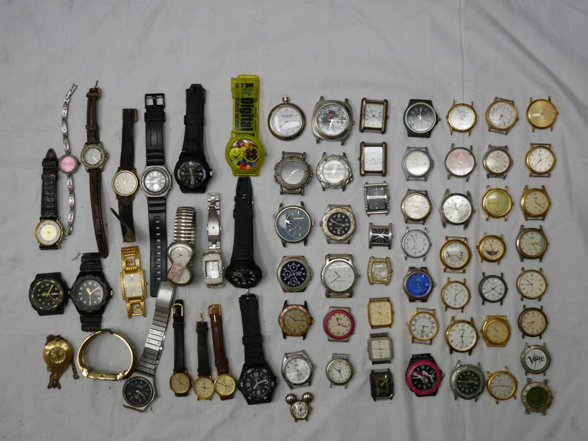 ④ 腕時計まとめ 約1.9kg Citizen automatic casio alba seiko timex クォーツ 自動巻き