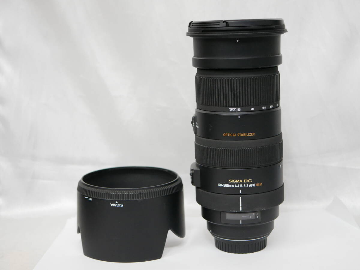 #2435 SIGMA DG 50-500mm F4.5-6.3 APO HSM OS canon EFマウント