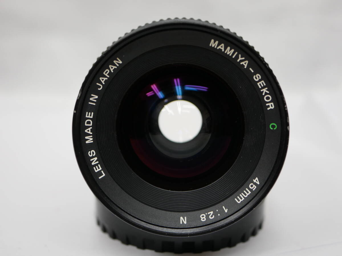 #2444 Mamiya 45mm F2.8 N sekor c マミヤ 中判フィルムカメラ用レンズ