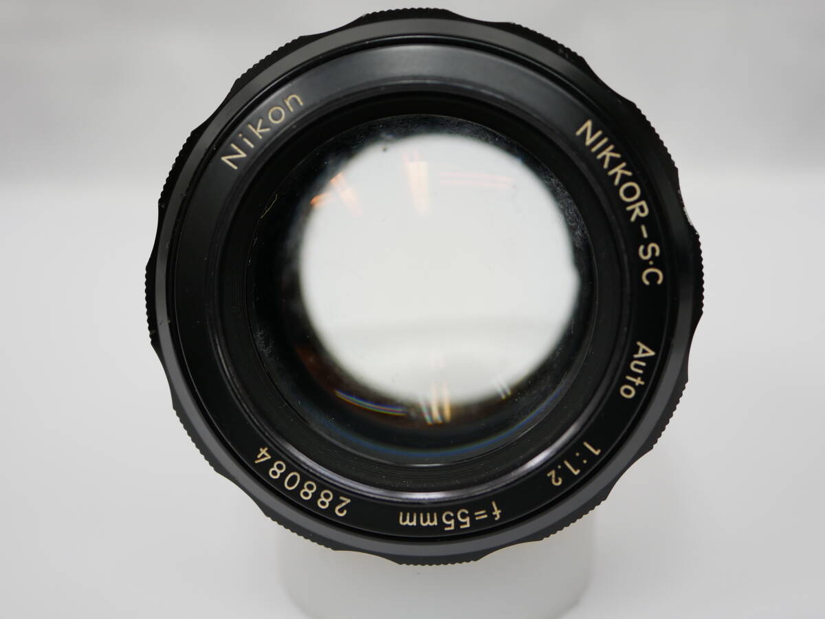 #2440-1 NIKON 55mm F1.2 nikkor-sc auto ニコン