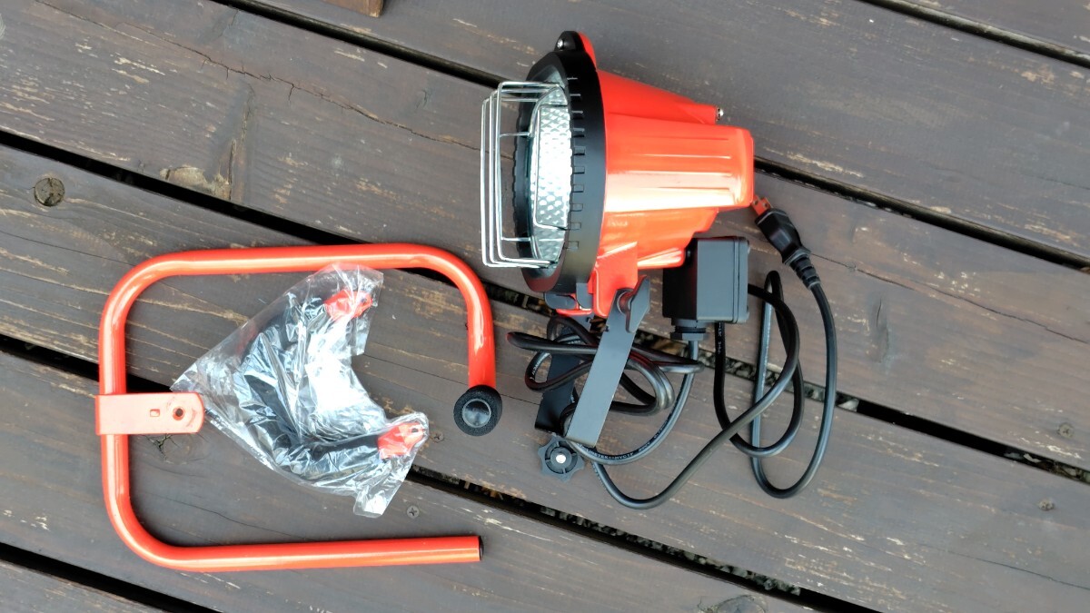 ハロゲン投光器　CW5025s 　250W 500W　アウトドア　キャンプ　2個セット