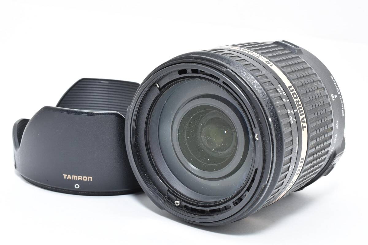 【美品】TAMRON タムロン 18-270mm F3.5-6.3 Di II VC PZD NIKON (B008) 【動作確認済】#2801178
