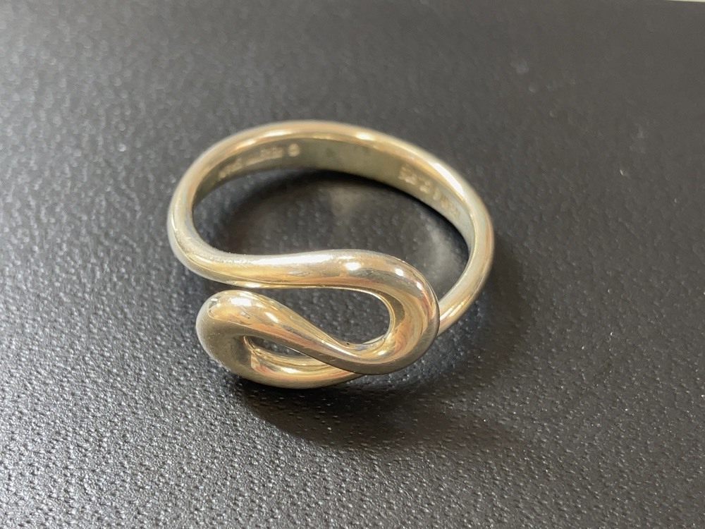 ★ティファニー リング TIFFANY&Co. 指輪 中古 シルバー 925 オープンウェーブ アンティーク 