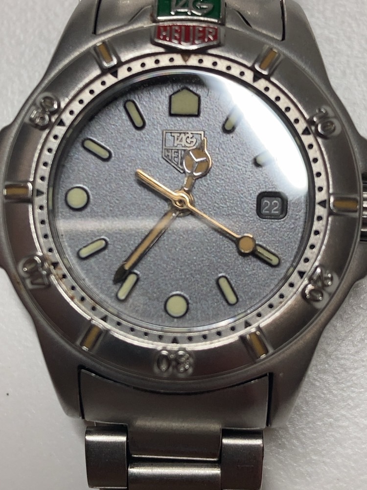 ★タグホイヤーTAGHEUER 腕時計 プロフェッショナル グレー文字盤 999.208 メンズ 中古 動作未確認 箱なし 本体のみ ブランド