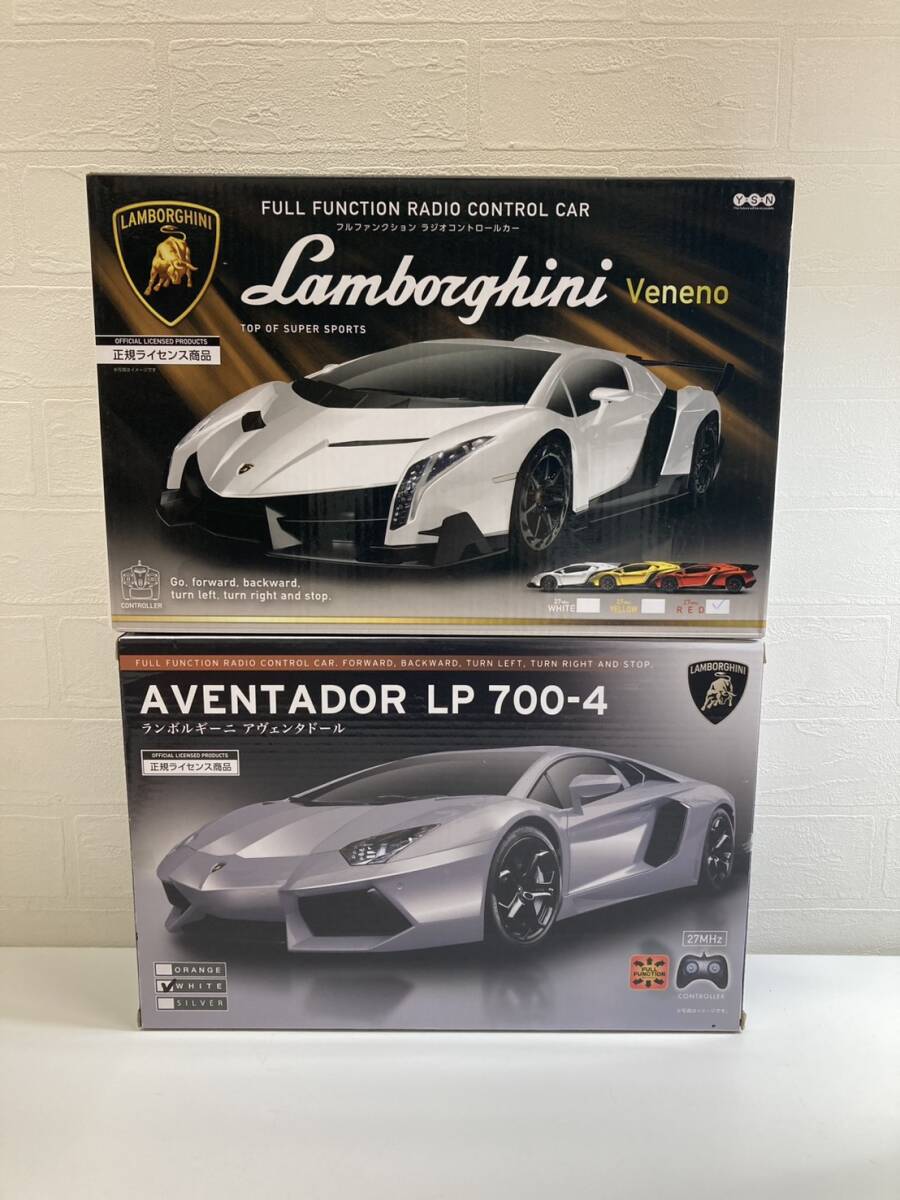 ラジコンカー セット ランボルギーニ ヴェネーノ フルファンクション アヴェンタドール LP 700‐4 おもちゃ 未開封