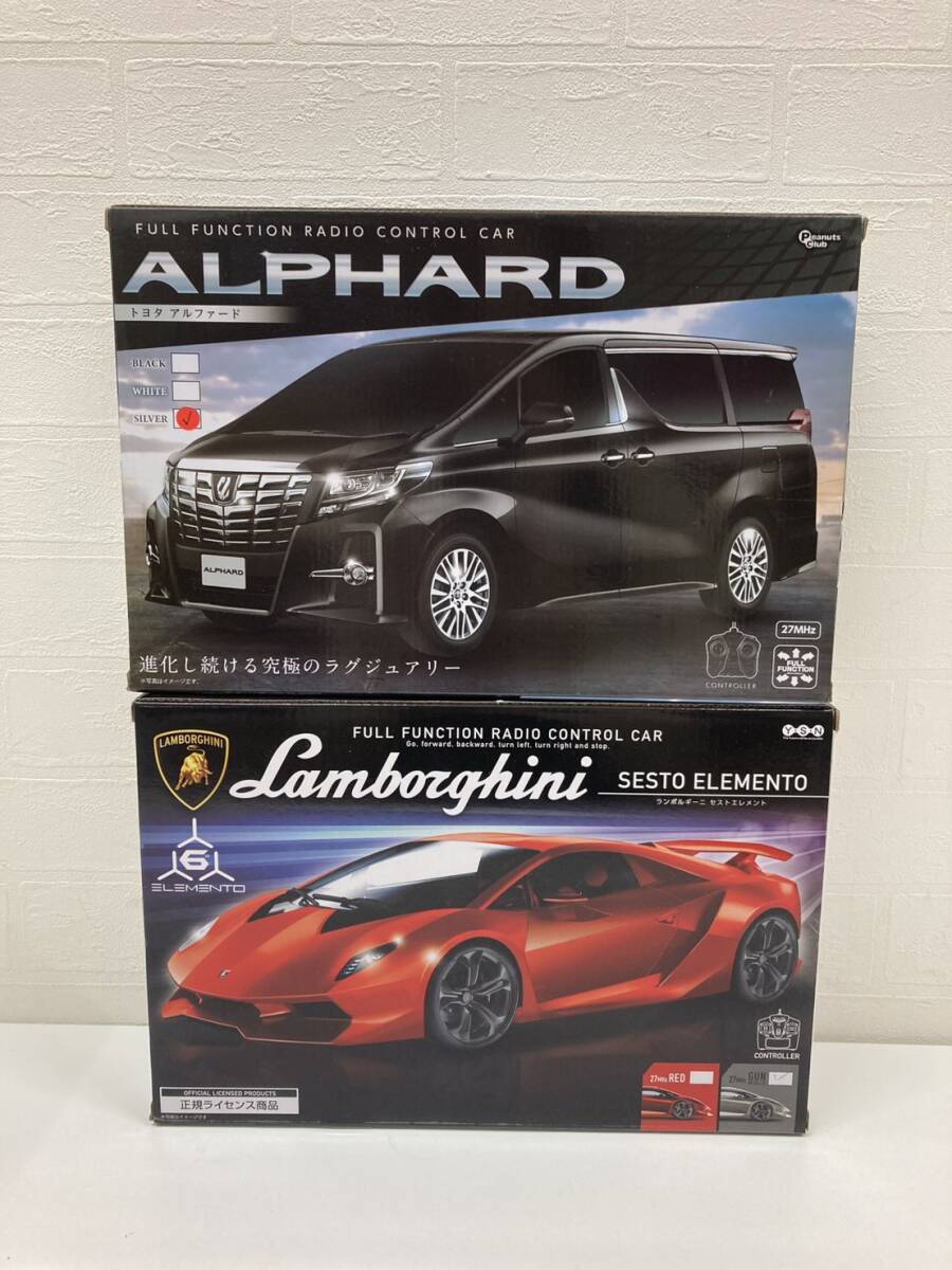未開封 トヨタ アルファード ランボルギーニ セストエレメント ラジコン ラジオコントロール おもちゃ