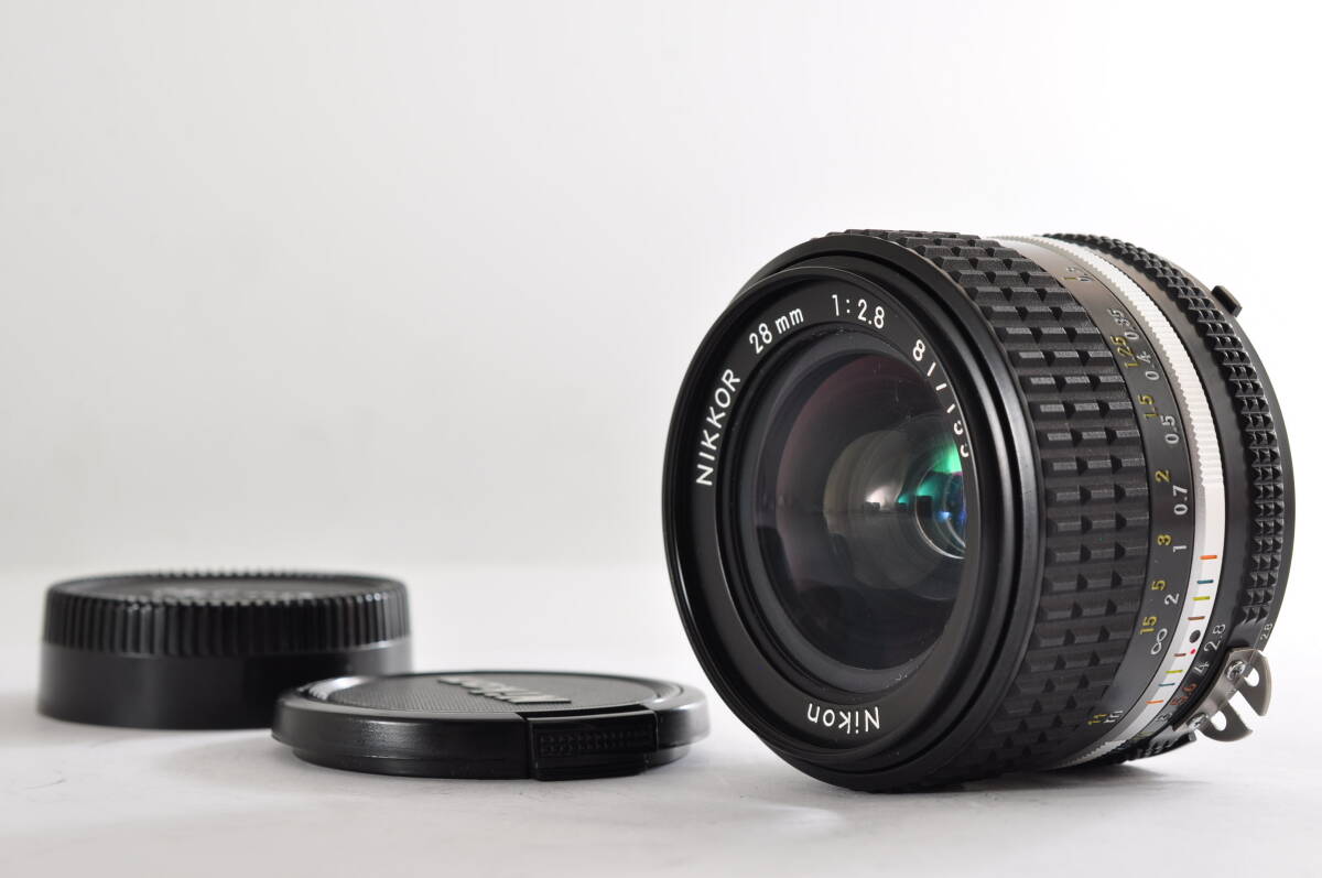 【XB1640】Nikon Ais Ai-s Nikkor 28mm f/2.8 ニコン MFレンズ ※落札者都合削除の為再出品