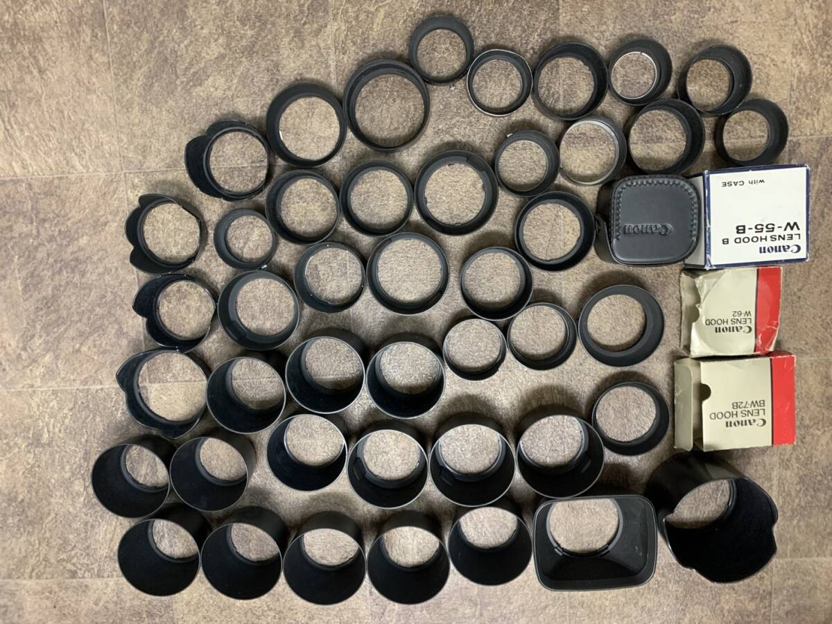 【XB0】Canon キヤノン レンズフード まとめ 大量