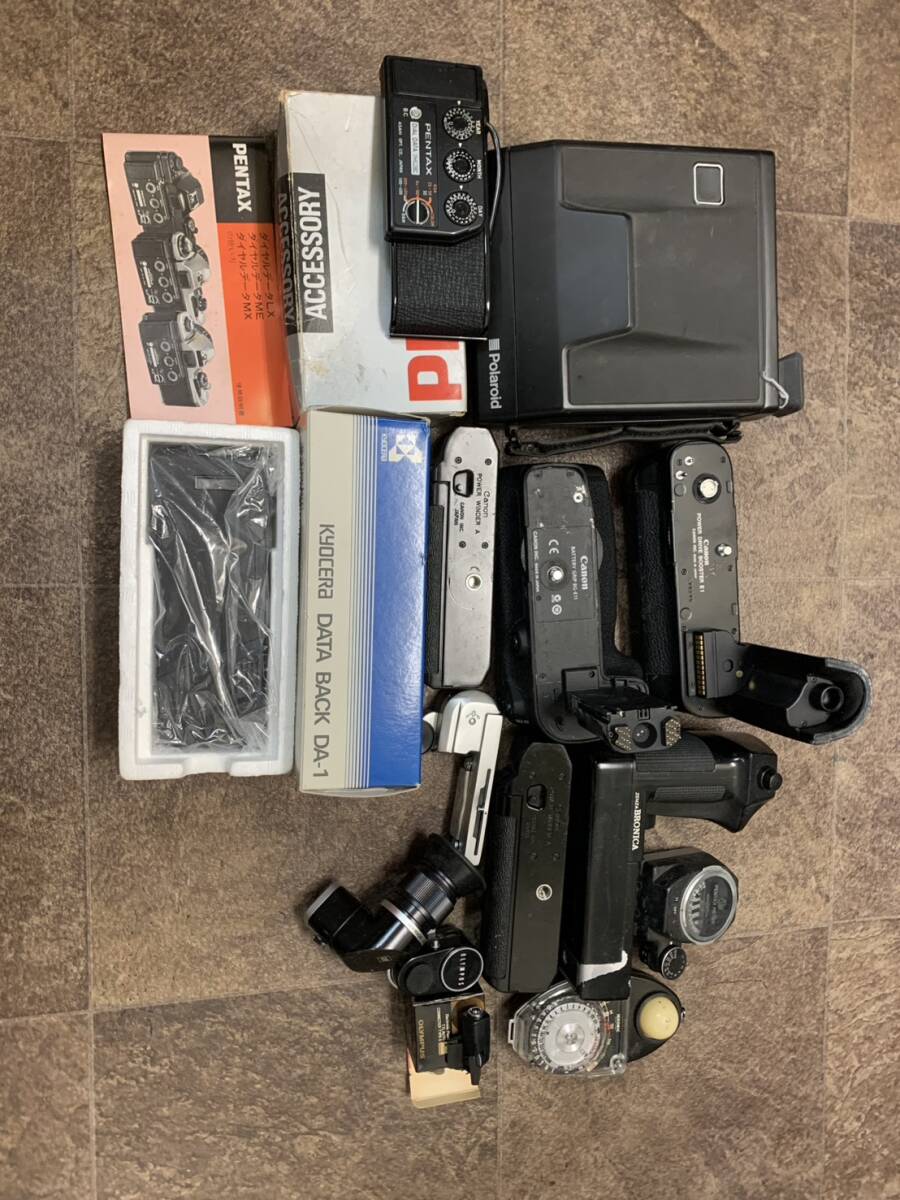 【XB0】カメラパーツ まとめ Bronica ブロニカ Olympus オリンパス Pentax ペンタックス Canon キヤノン 等