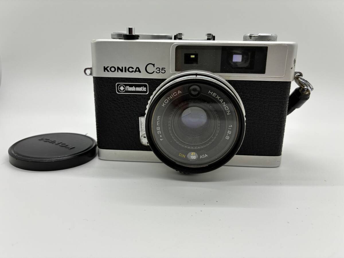 30#49★良品★コニカ KONICA C35 flash matic #290