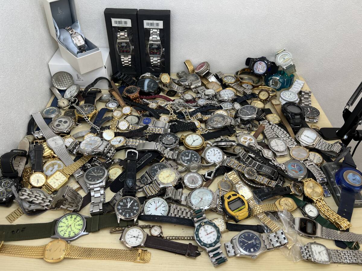 M24☆ 115点 腕時計 まとめ 約6.5kg 大量 SEIKO CITIZEN CASIO TECHNOS CYMA Paul Smith など 他 色々 動作未確認 現状渡し 1円〜
