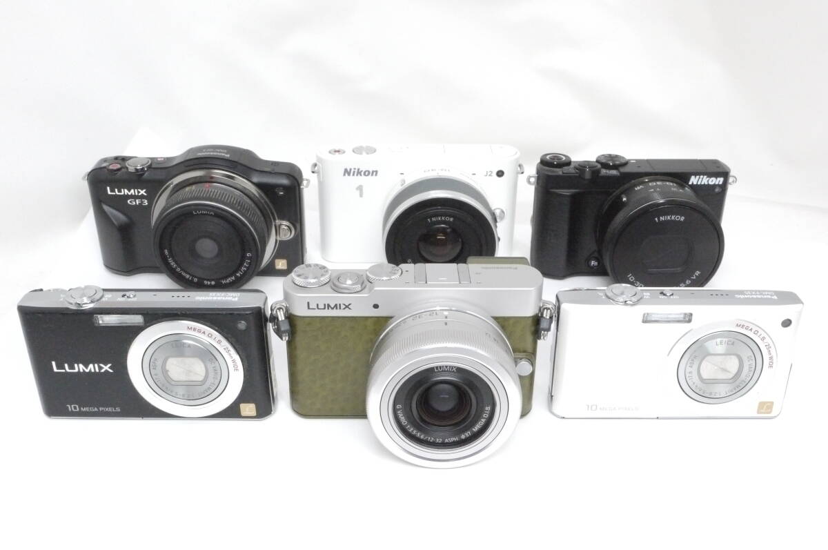 【模型】コンパクトデジカメ 6台 極上美品