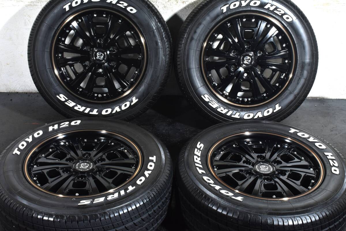 ☆BLUME 海神 シーヴァ 16インチ☆PCD139.7 6.5J +38☆TOYO H20☆215/65R16☆LT(バン)規格☆ハイエース レジアスエース キャラバン☆