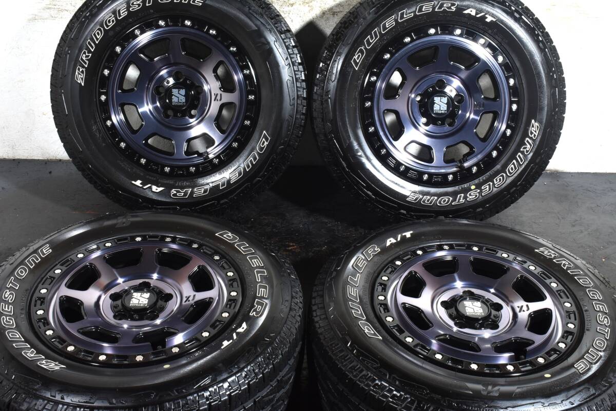 ☆MLJ エクストリームJ XJ07 16インチ☆PCD114.3 7J +28☆ブリヂストン デューラー A/T☆225/70R16☆デリカ D5 RAV4 エクストレイル☆