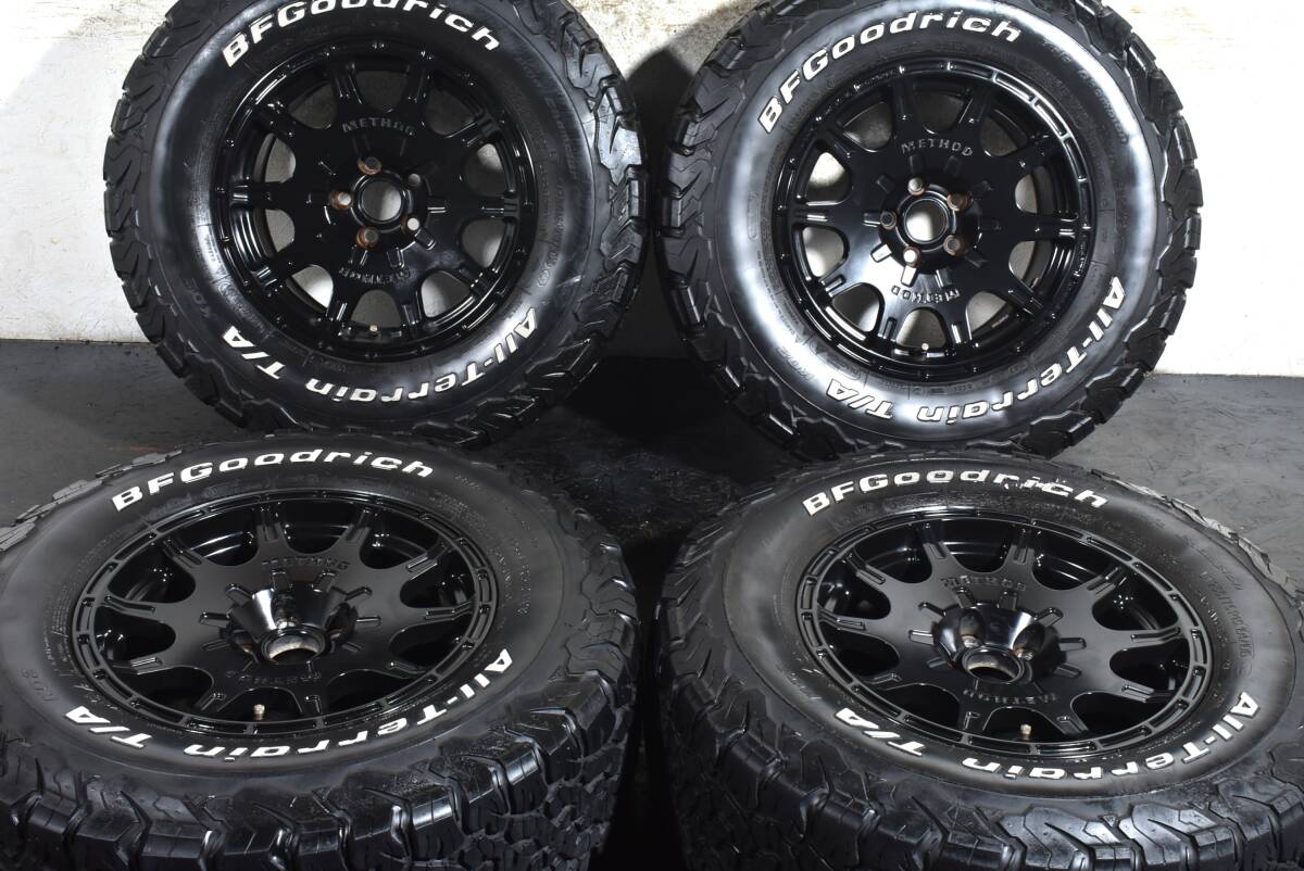 ☆Method Race MR502 Rally VT-SPEC 15インチ☆PCD100 7J +15☆BFグッドリッチ オールテレーン☆235/75R15☆スバル XV SJフォレスター☆