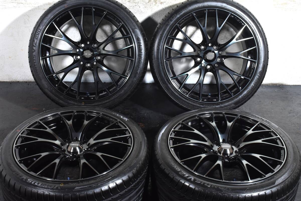 ☆WEDS SPORT SA-20R 18インチ☆PCD114.3 8.5J +50☆ハンコック ベンタスV12evo2☆235/40R18☆FKシビック WRX レヴォーグ GRヤリス☆