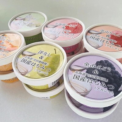 送料無料!!(一部地域を除く)【北海道発!!】北海道フルーツアイスクリーム【カウベル】12個入り