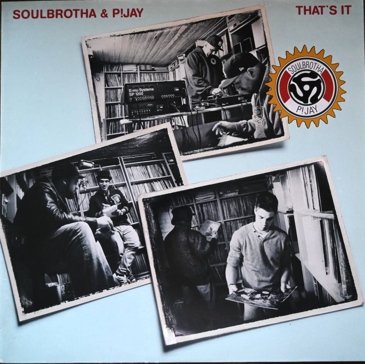 SOULBROTHA & PJAY THAT’S IT LP 2012 独盤 HIPHOP 良盤/SOULBROTHA & PJAY THAT’S IT LP 2012 GERMAN HIP HOP BOOM BAP RARE