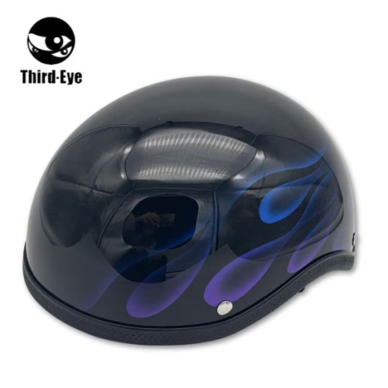 【１点限り】Third-Eye　装飾用 カスタムペイント ハーフヘルメット　タイプ：グリフォン　サイズ：フリー（約60cm） サードアイ　T-G03