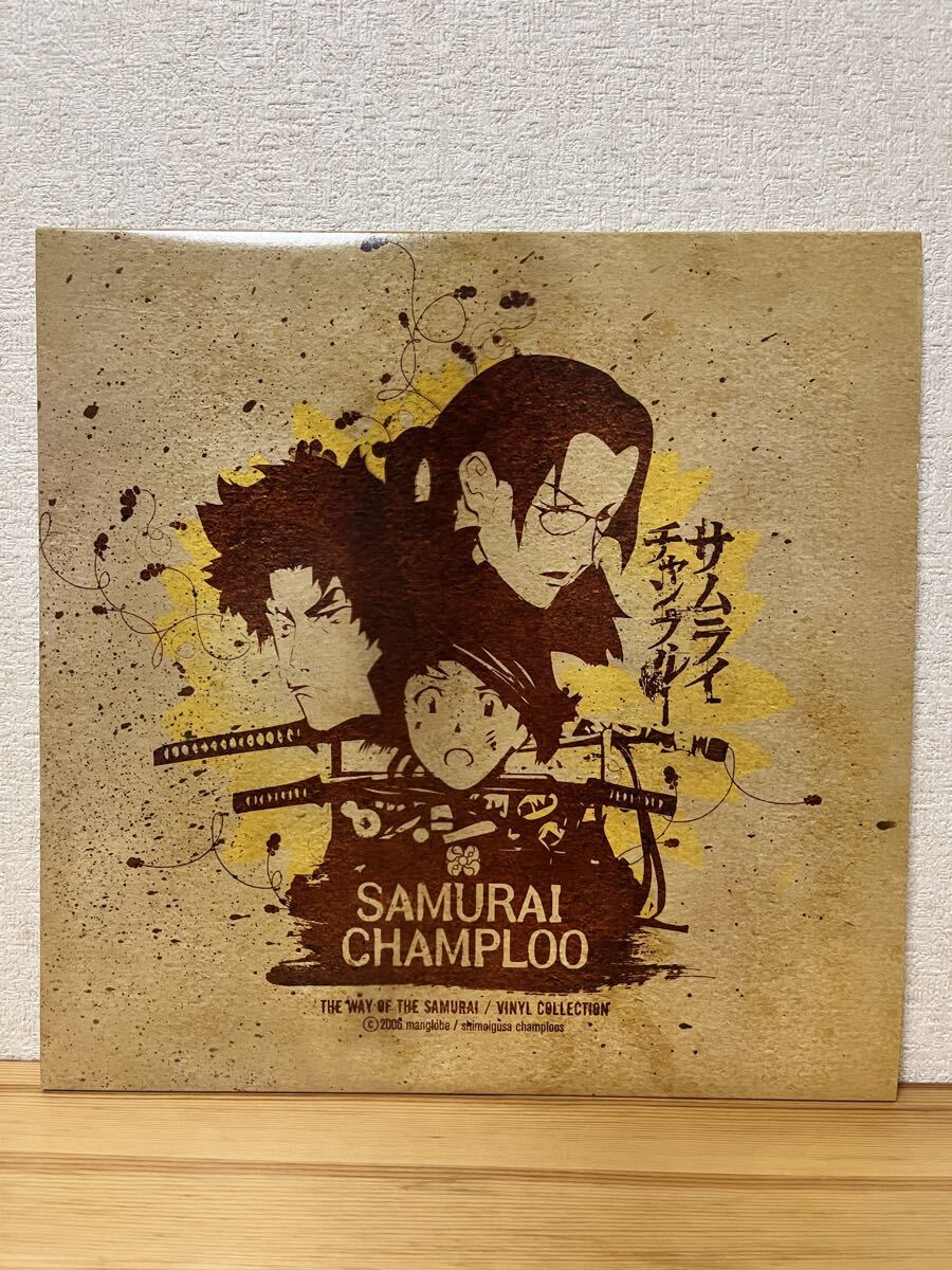 美品 SAMURAI CHAMPLOO サムライチャンプルー The Way Of The Samurai Vinyl Collection / 3LP レコード Nujabes ヌジャベス fat jon 