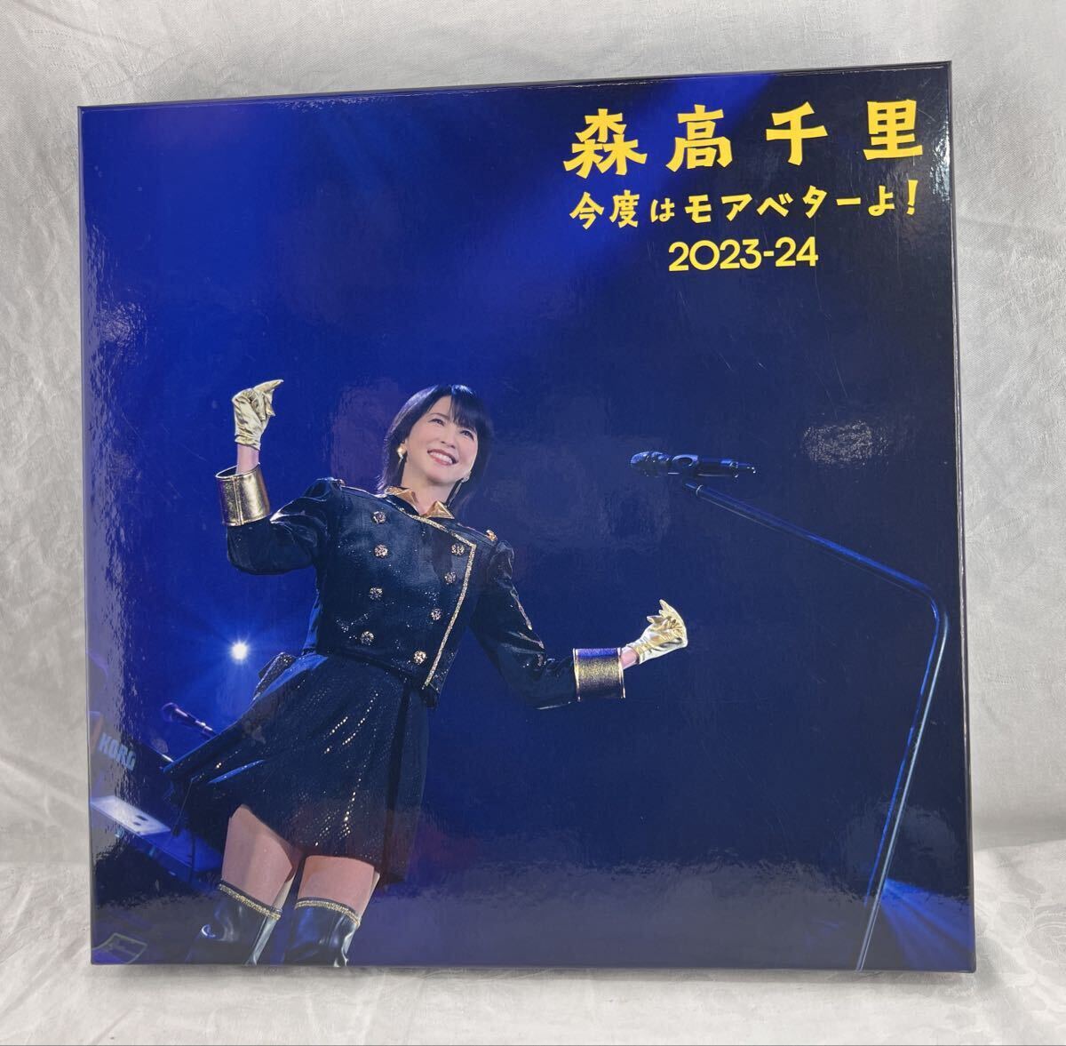 中古美品【森高千里】「今度はモアベターよ！」2023-24 モアベター BOX 6枚組　完全生産限定　2DVD+4UHQCD