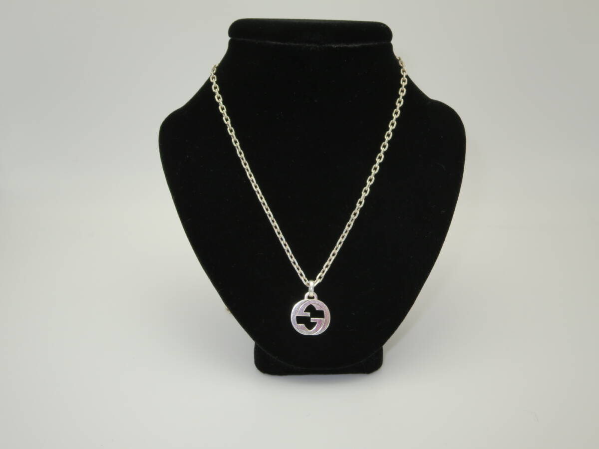 ☆ グッチ GG Ag925 約44.5/50.0cm位 約9.2g位 中古A ネックレス ☆②G