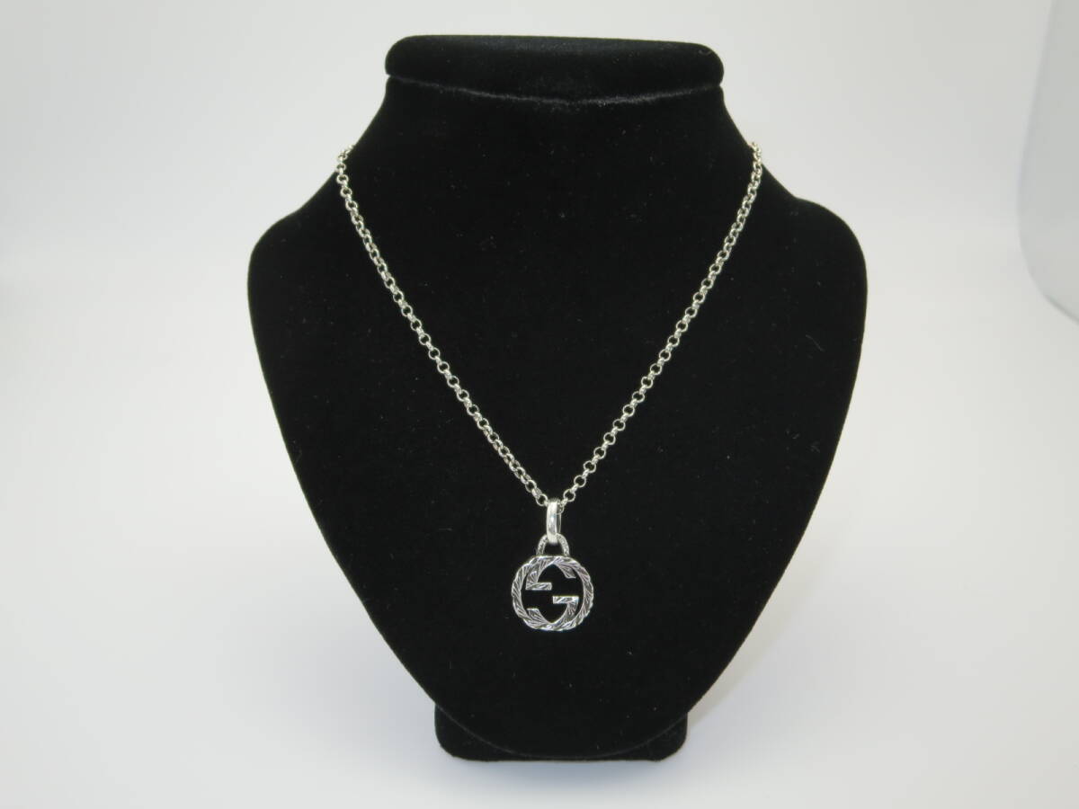 ☆ グッチ GG Ag925 約44.5～49.5cm位 約7.5g位 中古A ネックレス ☆②G