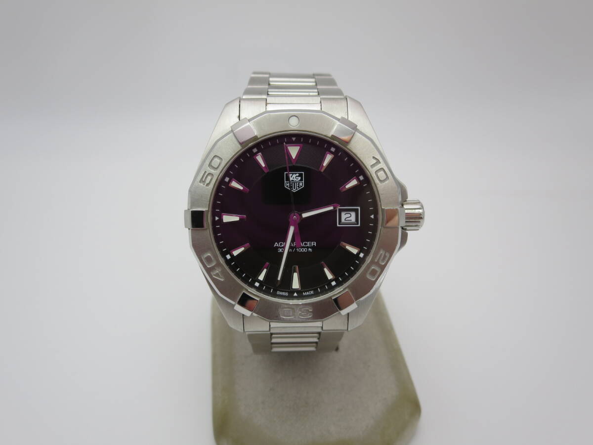 ☆ タグホイヤー アクアレーサー WAY1110 SS QZ 中古A 腕周～16.5㎝位 ☆