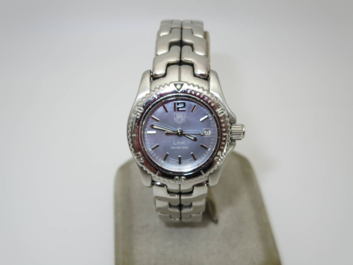☆ タグホイヤー リンク WT141G レディース SS QZ シェル 中古A～AB 腕周～約15.0㎝位 ☆