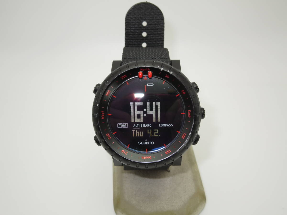 ☆ スント QZ 黒文字盤 中古B 社外ナイロンベルト ☆