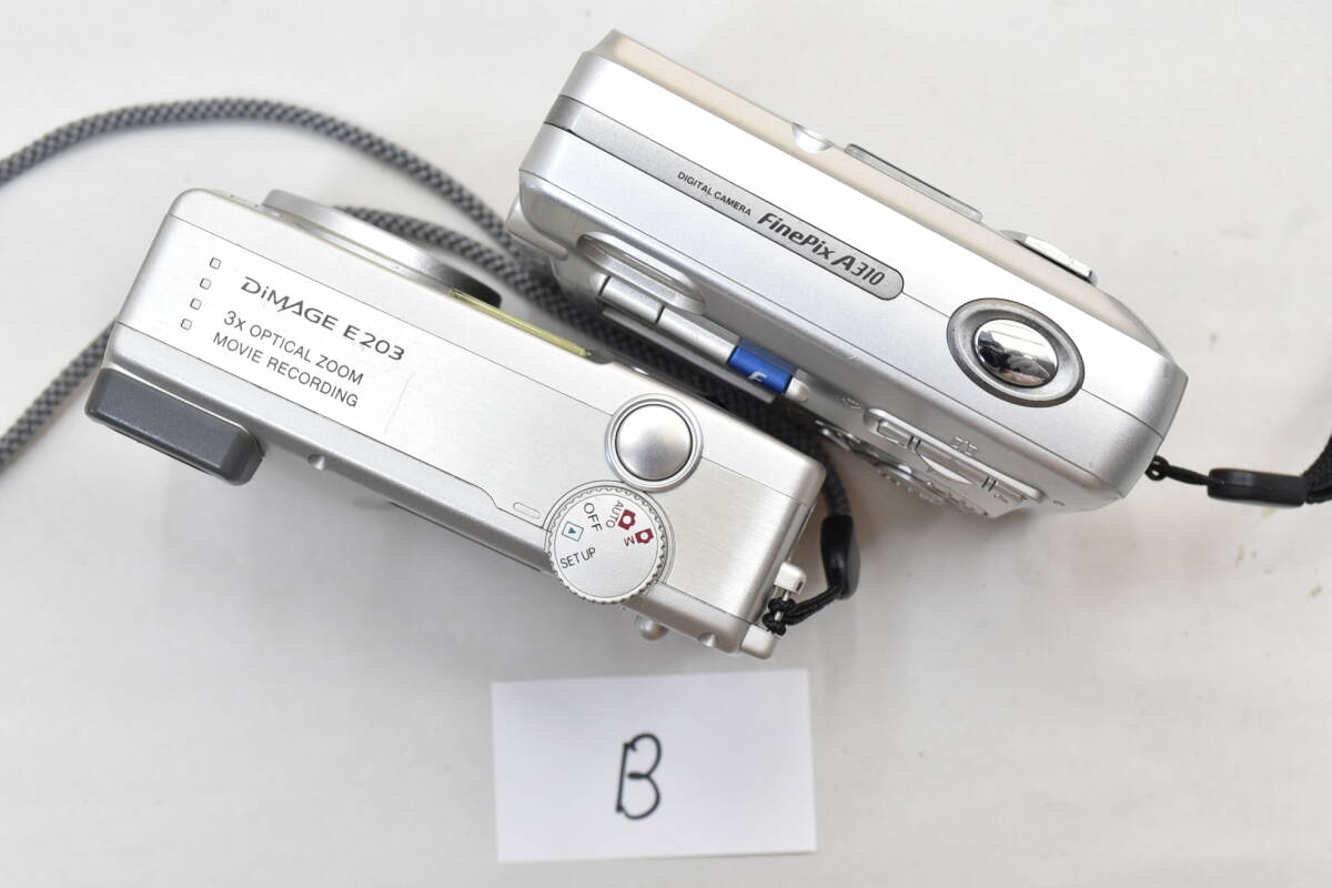 【B】 DiMAGE E203/Finepix A310 コンパクトデジタルカメラ 光学機器