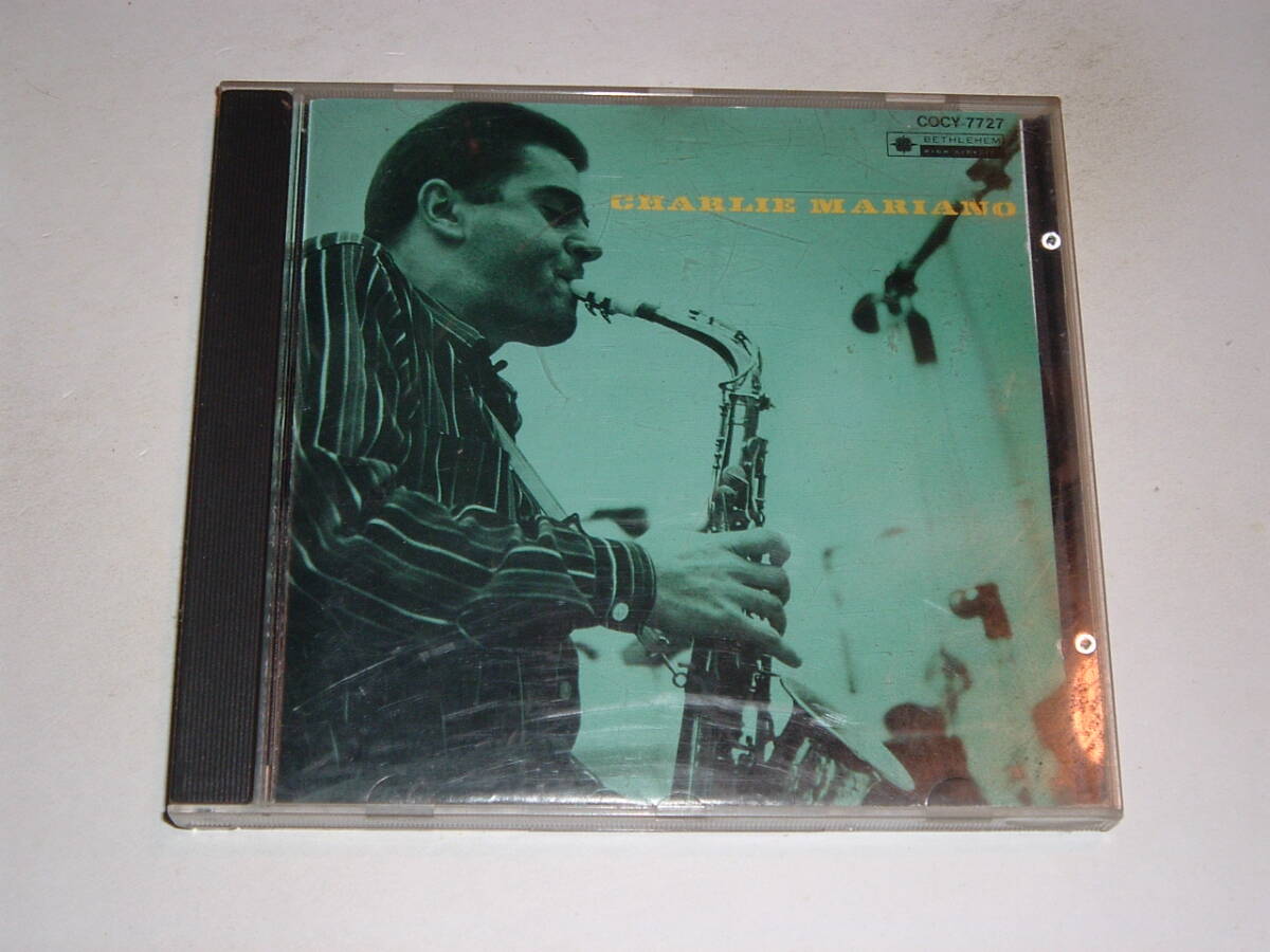 CHARLIE MARIANO/STチャーリーマリアーノの真髄★Bethlehem54年録音