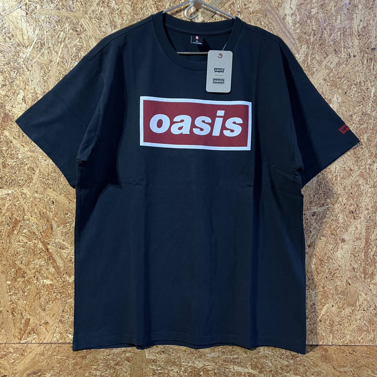 LEVIS OASIS 半袖 Tシャツ M コラボ 別注 限定 リーバイス オアシス Liam Gallagher リアム・ギャラガー