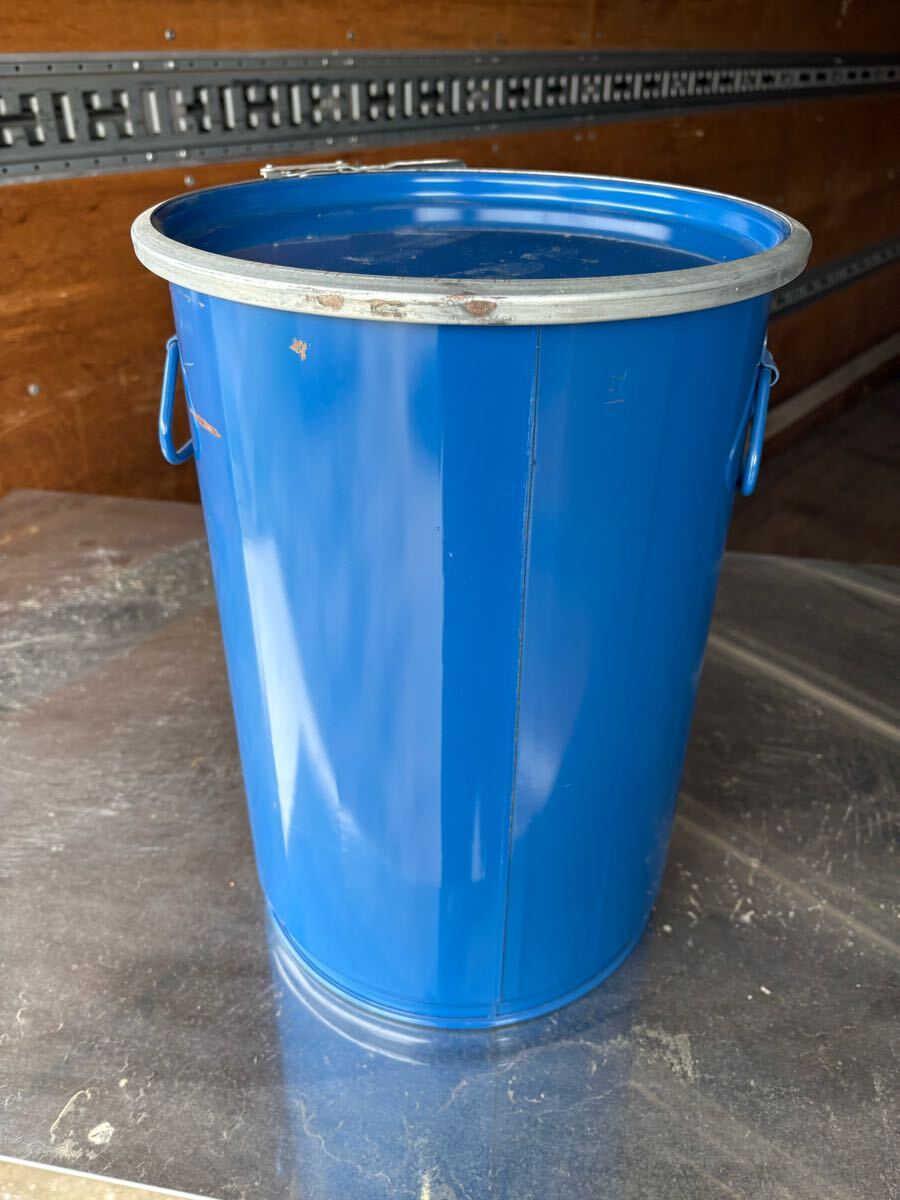 Aミニドラム缶、蓋、取手付き、ゴミ箱、椅子、貯水等に４５Ｌ