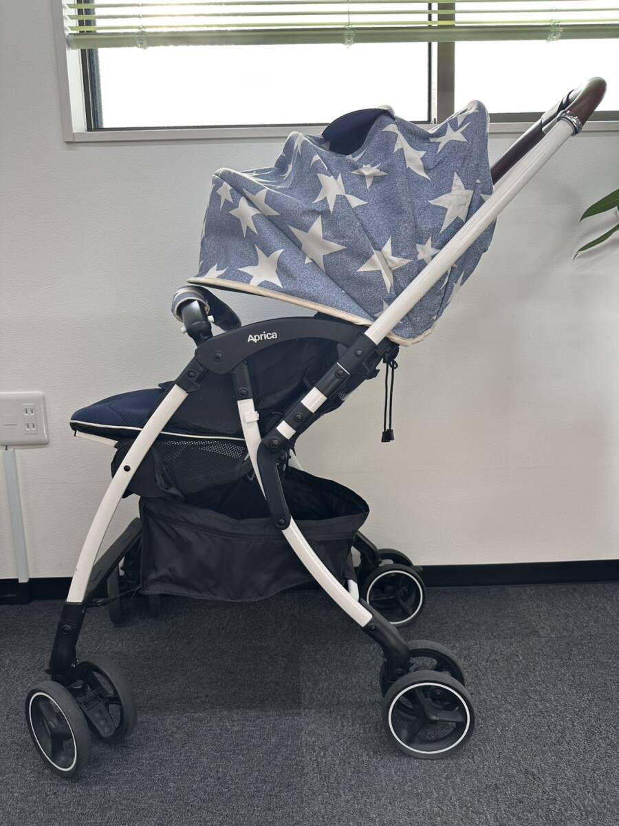 A16876 APRICA　アップリカ　ラクーナクッション　デニムスター 希少限定モデル　ベビー用品　ベビーカー