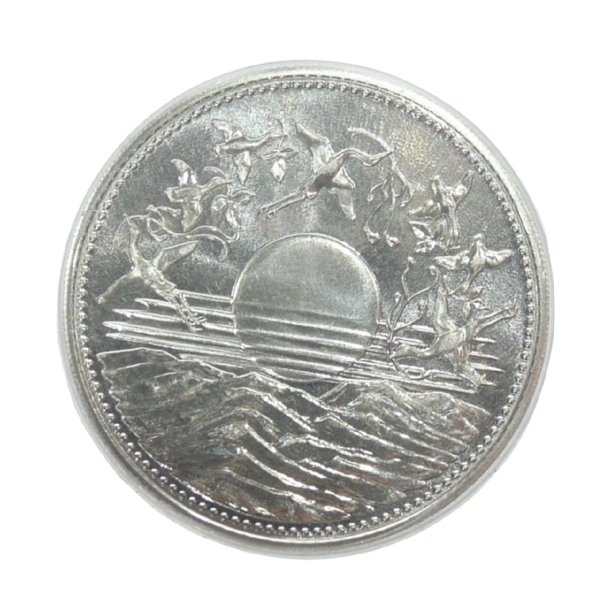 1円スタート 壱万円 銀貨 日本國 御在位六十年 昭和六十一年 一万円銀貨 古銭 旧硬貨 硬貨 記念コイン 昭和 アンティーク コレクション