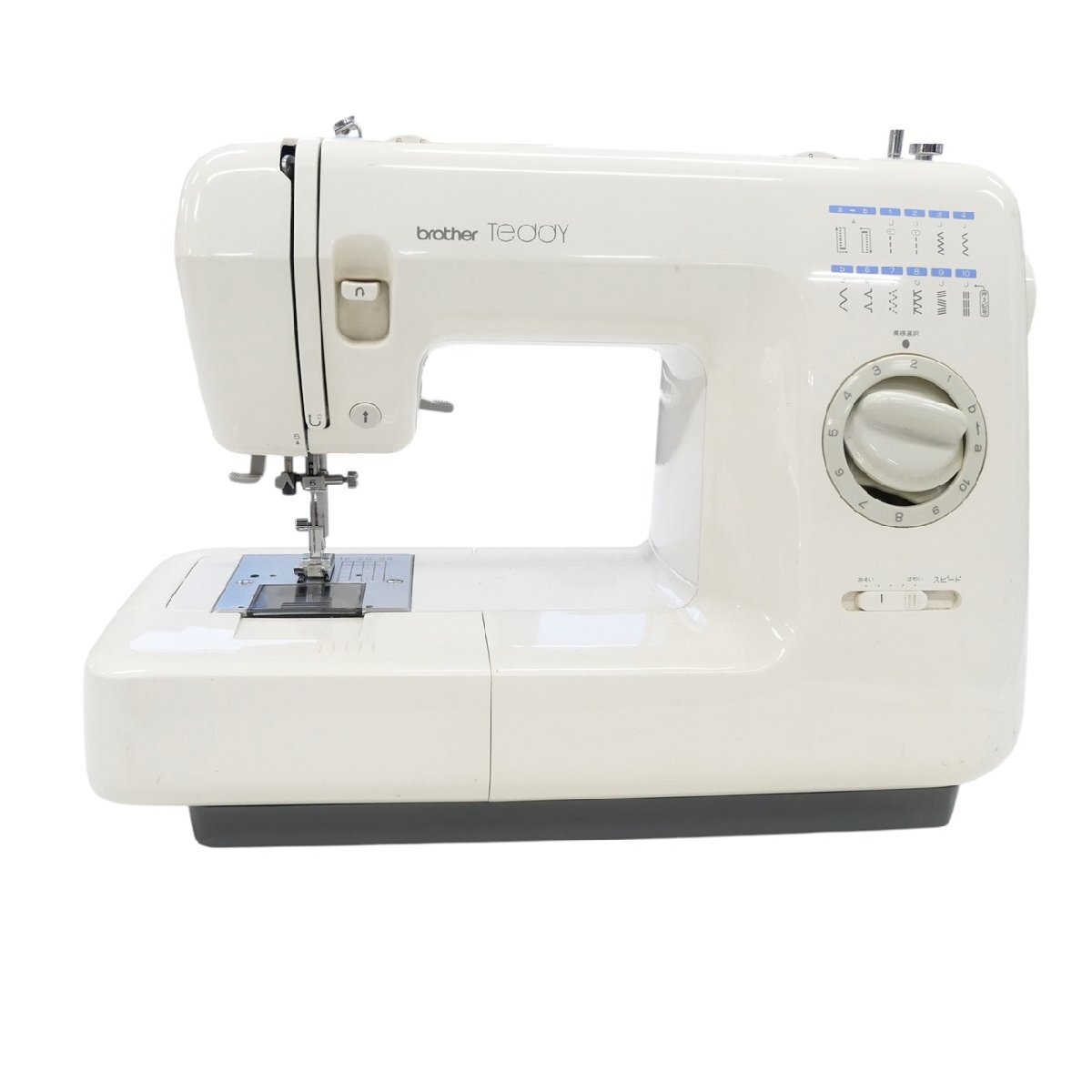 1円スタート Brother ブラザー Teddy テディ 電子ミシン ZZ3-B574 家庭用 レトロ 手工芸 裁縫 動作未確認