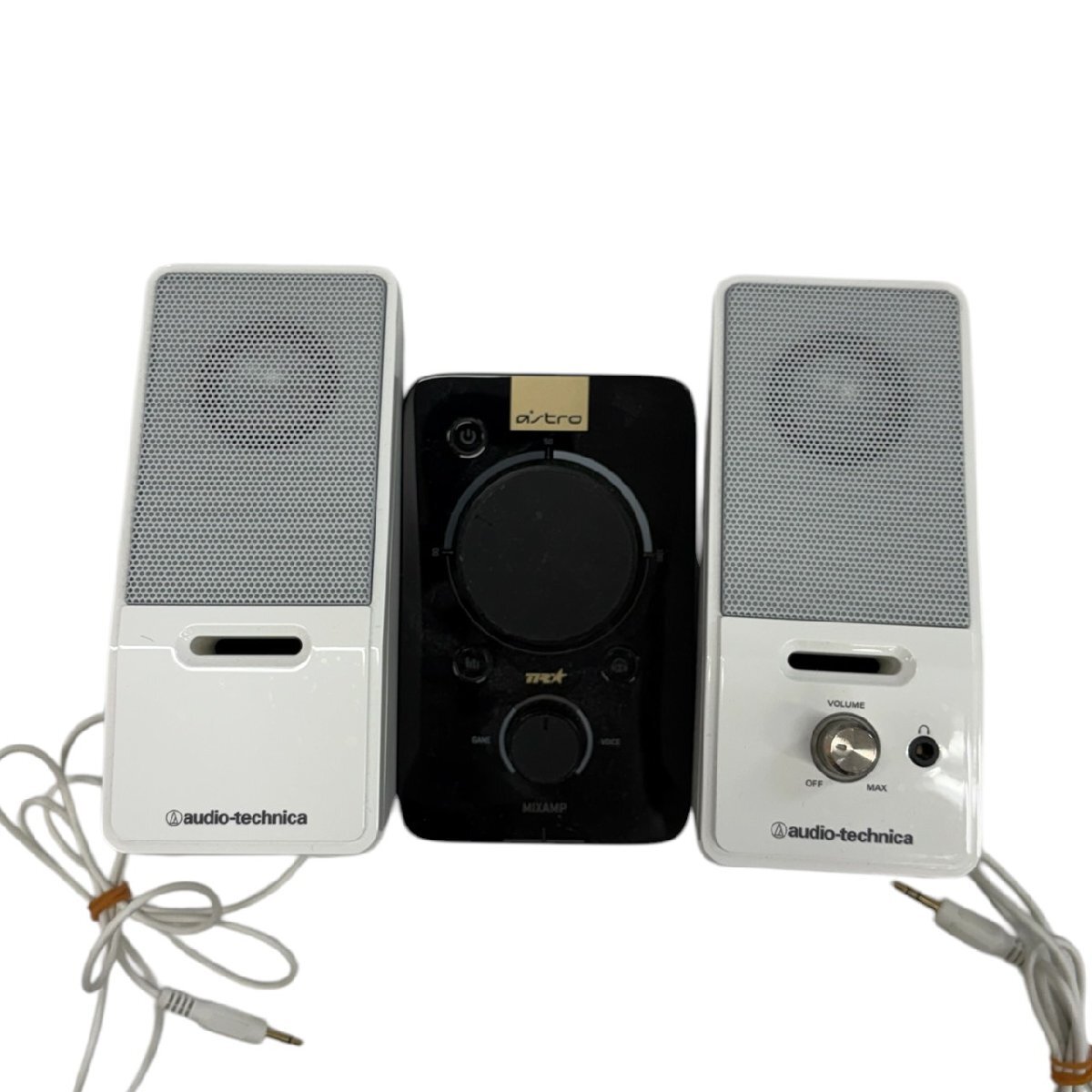 1円スタート オーディオ まとめ2点セット audio-technica オーディオテクニカ Astro アストロ スピーカー オーディオ 音響 動作未確認