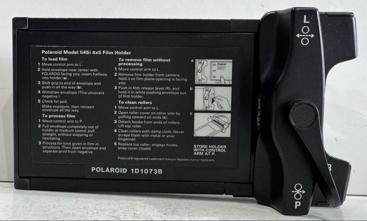 260426E☆ Plaroid Model 545i 4×5 Film Holder ♪配送方法＝おてがる配送宅急便(EAZY)♪