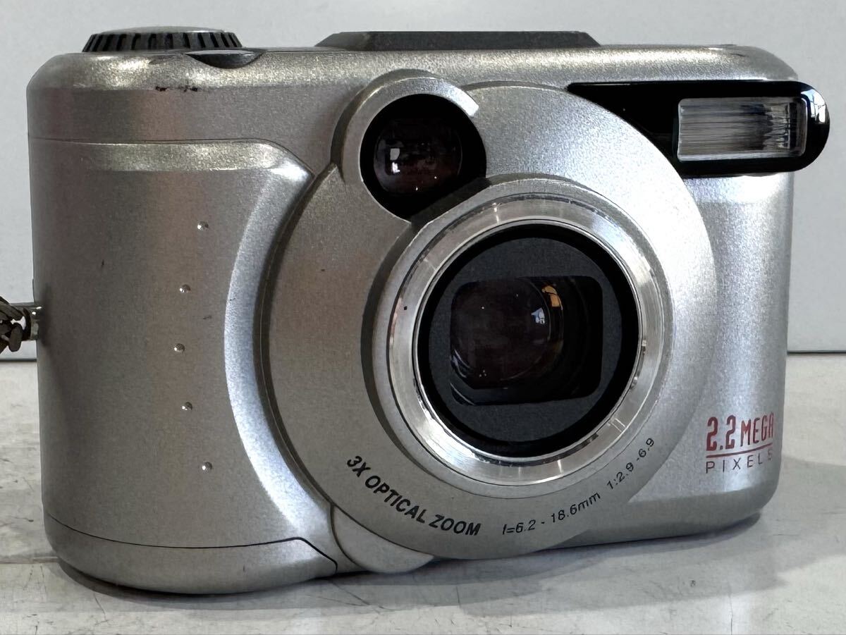260812C☆ TOSHIBA PDR-M25 DIGITAL STILL CAMERA コンパクトデジタルカメラ メモリーカード付♪配送方法＝おてがる配送宅急便(EAZY)♪